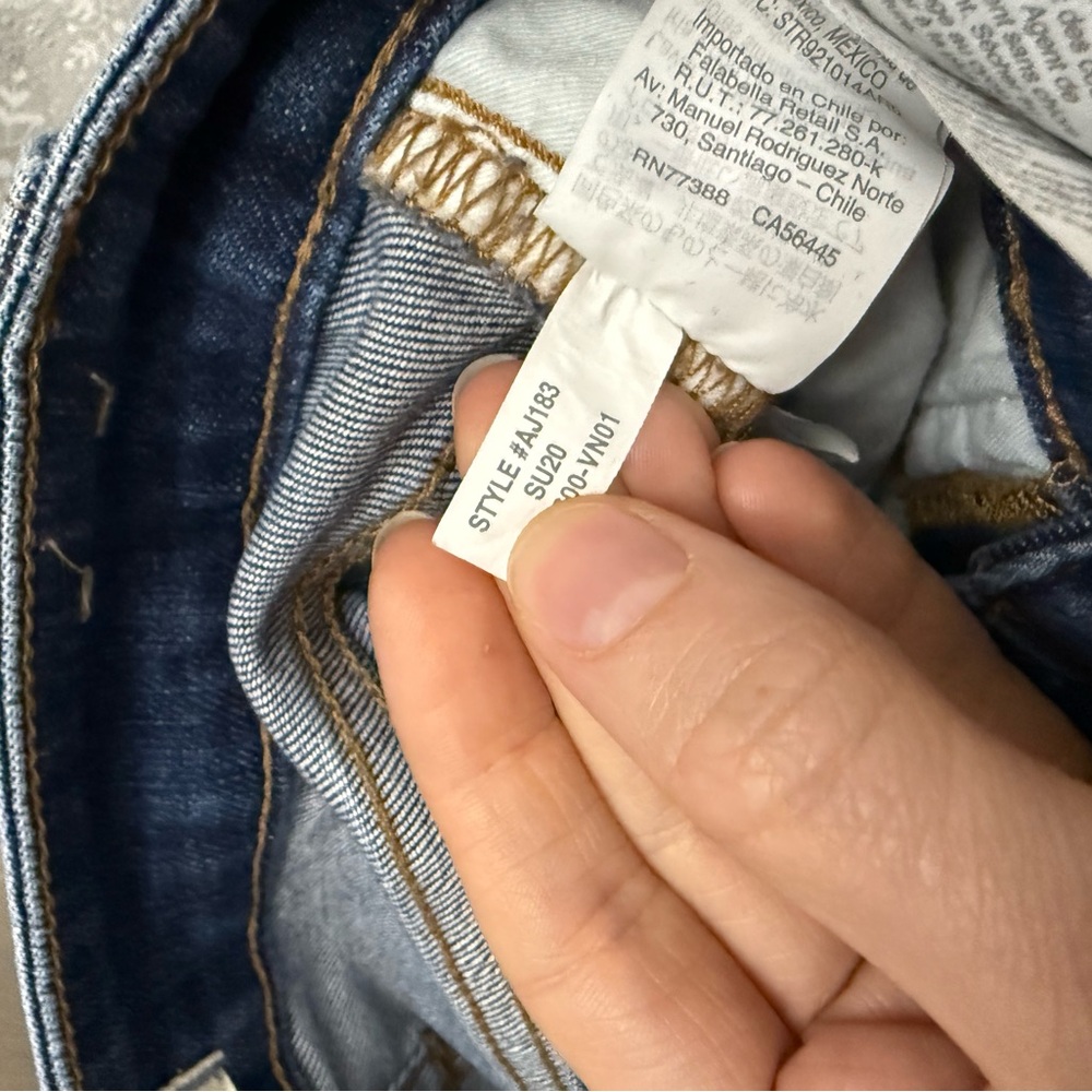 Madewell Curvy High-Rise Skinny Crop Jeans Dalstrom Wash sz 25 new without tags - Picture 6 of 9